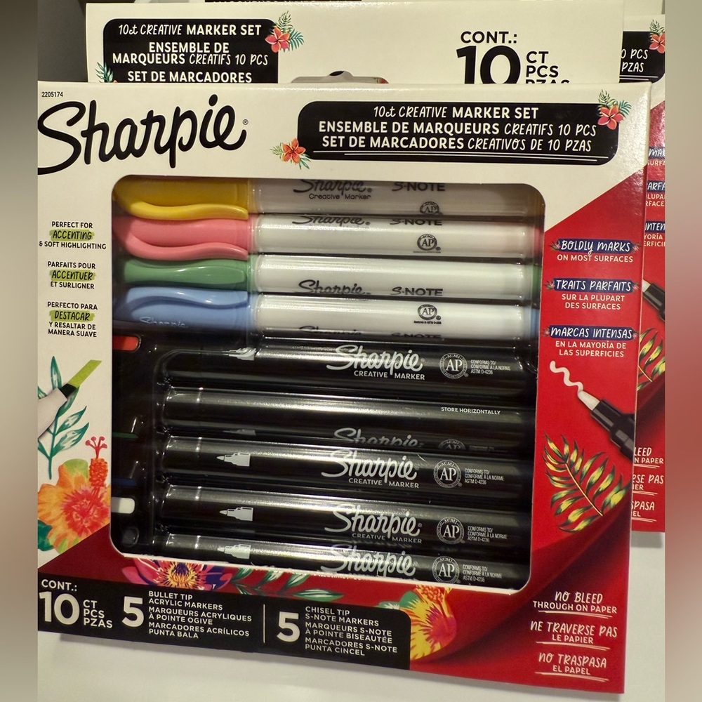 Sharpie 10ct markers